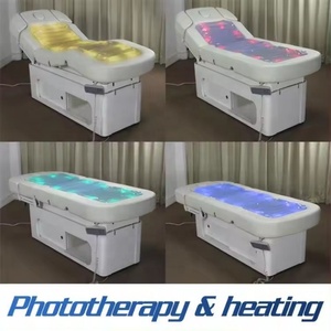 Camilla de Masaje Eléctrica con Agua Caliente y 4 Motores BonnieBeauty para Salón, con Caja de Almacenamiento - Product Image 3