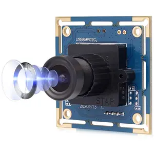Fuente de la fábrica 8MP HD Sensor Sony IMX179 webcam de PC usb cctv mini máquina de video cámara de visión