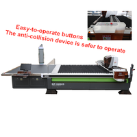 Machine de découpe de tissu CNC à conception personnalisée, couteau droit industriel, coupe-tissu automatique