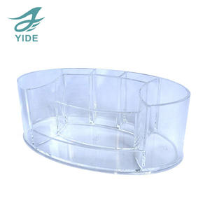 YIDEウィッシュメイクアップオーガナイザー透明デスクビューティーコスメティックスオーガナイザーセットクリアホワイトメイクアップ収納引き出しスタンドメイク用 - Product Image 5