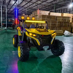 Coche de juguete eléctrico unisex <span class=keywords><strong>para</strong></span> niños, paseo <span class=keywords><strong>para</strong></span> bebés con función <span class=keywords><strong>montable</strong></span> <span class=keywords><strong>para</strong></span> niños de 5 a 7 años, plástico duradero alimentado por batería - Product Image 5