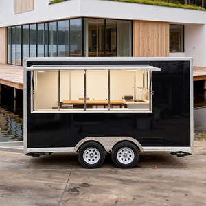 Camion de nourriture mobile de rue, remorque pour hot-dogs, hamburgers, kebab, poulet frit, remorques de nourriture d'occasion à <span class=keywords><strong>vendre</strong></span> par le propriétaire - Product Image 2