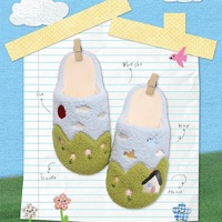 XIXITIAO Chaussons unisexes doux avec soutien de la voûte plantaire, mignons, en peluche, pour la maison, chauds, antidérapants, pour couple, en fourrure, pour l'intérieur, automne-hiver