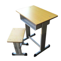 Ensemble table et chaise d'école écologique et sûr à prix abordable – Bureaux et chaises individuels pour étudiants