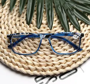 2023 toptan özel Logo kadın erkek plastik okuma gözlüğü klasik tasarımcı bahar menteşe okuyucular eğilim kare çerçeve