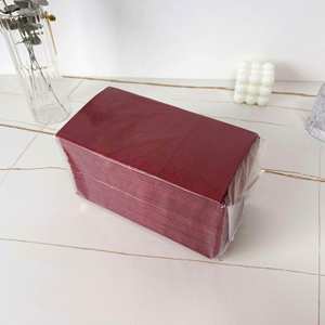 Cuchillo y Tenedor Plegables Desechables para Fiestas, Envueltos en Papel de Seda de Color, Libres de Polvo, Personalizables - Product Image 4