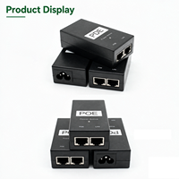 Adaptateur d'alimentation PoE 24V 0,5A, module injecteur PoE Gigabit, injecteur d'alimentation Ethernet actif pour AP sans fil, caméra IP, pont