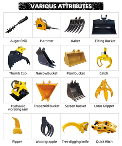 Dispositif d'aide à la pente parfaite Excavation de site d'excavation étendue 37 tonnes Excavatrice ultra-grande pour des projets d'infrastructure - Product Image 6