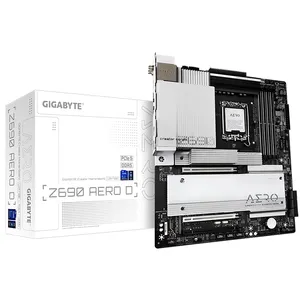GIGABYTE Z690 AERO D Intel WiFi 6E AX210 ile kullanılan anakart 12th Gen Intel Core serisi CPU/I9/I7/I5 işlemci destekler