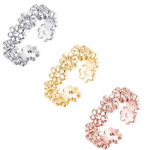 New Design Flower Gold Plated <strong>Toe</strong> <strong>Rings</strong> Indian <strong>Toe</strong> <strong>Rings</strong> for Ladies - Product Image 2