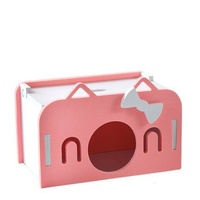 Nouvelle literie colorée pour hamster syrien, fournitures de nidification, maisonnette en PVC écologique, nid de sommeil pour hamster