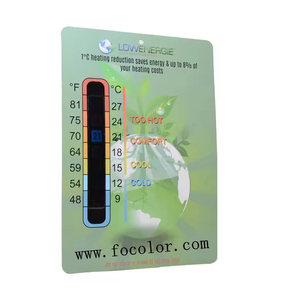 Vendita calda OEM Custom Design camera termometro adesivo per uso domestico termometro per uso domestico - Product Image 2