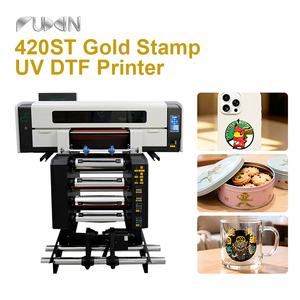 <span class=keywords><strong>Imprimante</strong></span> UV DTF FuXin A2 à estampage à chaud, <span class=keywords><strong>imprimante</strong></span> UV DTF automatique 42 cm pour estampage à chaud et laminage d'étiquettes en cristal - Product Image 1