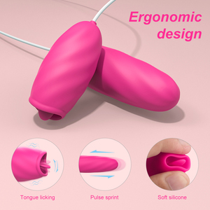 Vibratore S-Hande Love Ball Wireless Mini Bullet Stimolatore Clitorideo con Vibrazione a <span class=keywords><strong>Lingua</strong></span> - Product Image 4