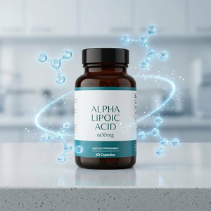 Suplementos de Ácido Alfa Lipoico OEM al por Mayor, Cápsulas de ALA de Marca Privada, Fabricante de Píldoras Antioxidantes con Fórmula Personalizada - Product Image 3