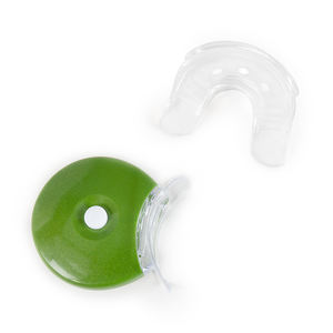 Blanchisseur de dents à usage domestique, lumière de blanchiment des dents ronde à 5 LED violettes avec logo personnalisé, étanche IPX5 et pratique - Product Image 3