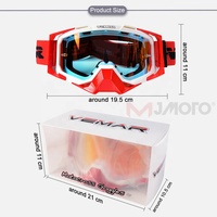 Nouvelles Lunettes de Moto 2022 pour Motocross, Protection de Sécurité MX ATV DH, Lunettes de Vision Nocturne pour Casque, Lunettes de Conduite pour Pilote
