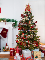 Guirlande lumineuse LED de 5 m en forme de canne à sucre, contrôlable par application, IP65, pour arbres de Noël extérieurs et intérieurs, et décoration de la maison