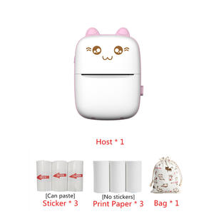 Stampante Termica Mini Portatile Bluetooth Senza Inchiostro per Scrapbook Fai-da-Te, Adesivi, Codici QR, Etichette e Stampa Istantanea di Foto - Product Image 6