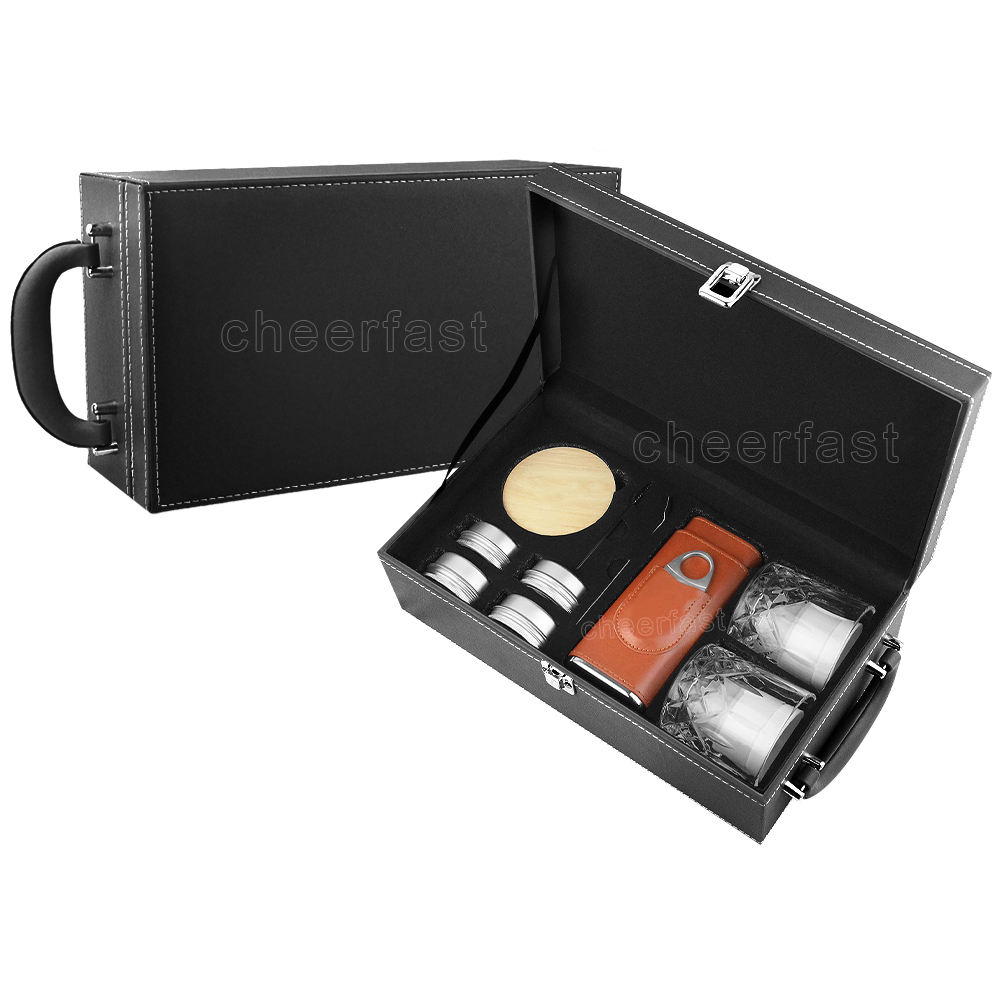 Black PU Leather Gift Box