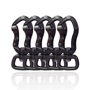 Multifunctional Karabiner Aviation Aluminum Dog Carabiner D Ring Swivel Carabiner for Dog Leash