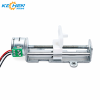 Actionneur linéaire captif de 15 mm, moteur pas à pas, course de 45 mm, 68 mm, 77 mm, 90 mm avec curseur en plastique