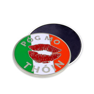 <span class=keywords><strong>Imanes</strong></span> <span class=keywords><strong>de</strong></span> nevera más vendidos Irlanda Palabras y <span class=keywords><strong>frases</strong></span> divertidas Logotipo <span class=keywords><strong>de</strong></span> círculos irlandeses Imán <span class=keywords><strong>de</strong></span> refrigerador <span class=keywords><strong>de</strong></span> metal esmaltado personalizado - Product Image 2