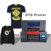 Micolorprint - Impresora de Camisetas de Alta Velocidad Tamaño A3, Impresora 3D con Software RIP