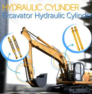 Cilindro Hidráulico de Pistón de 50-400 Toneladas para Brazo de Excavadora de Servicio Pesado con Recubrimiento de Cromo Duro de Acero Inoxidable - Product Image 4