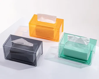 Boîte de rangement en acrylique, boîte à gâteaux en acrylique, boîte à cosmétiques transparente en acrylique, boîte de présentation de chaussures en acrylique avec couvercle, boîte porte-stylos en acrylique