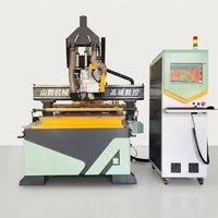 Routeur CNC ATC certifié CE à haute performance, table à vide, machine de gravure et de découpe pour le travail du bois, MDF, contreplaqué