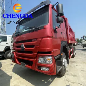 Barato Chinês Novo Howo Caminhão 400hp 10 Rodas 20 30 Ton Caminhão Basculante