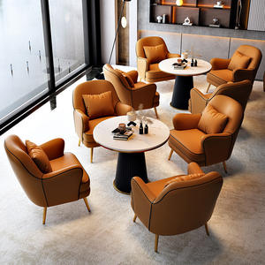 Sillón Individual Estilo Nórdico, Cómodo para Sala de Estar, Oficina o Reuniones - Product Image 1