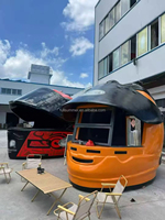 Fullsummer Giant Radio Coffee Shop Boutique de thé au lait Maisons préfabriquées créatives Resort Space Giant Radio Capsule House