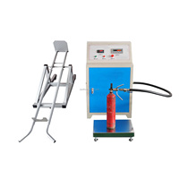 Machine de remplissage automatique de CO2 pour extincteur à dioxyde de carbone, machine de remplissage d'extincteur portable
