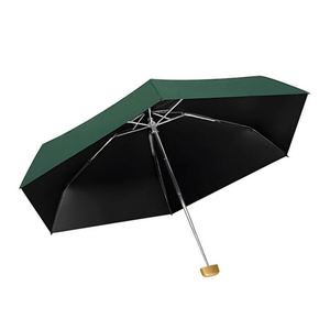 Parapluie compact pour femmes, parapluie pliable 5 sections, mini parapluie de poche, cadeau promotionnel, impression personnalisée, parapluie mini pas cher - Product Image 2
