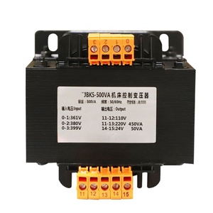 Transformateur de contrôle d'ascenseur monophasé Jbk5-400VA 380V vers 220V/110V/36V/24V pour machine-outil, contrôle d'ascenseur JBK5-400VA - Product Image 2