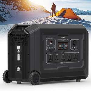 Отличное качество, 3600 Вт, 3072Wh, мобильная портативная электростанция, расширяемая, чистый синусоидальный солнечный генератор для дома, кемпинга - Product Image 2