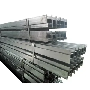 HEA-barra de acero estándar HEB HEM, viga de acero galvanizada recubierta de zinc para construcción de puente