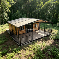 Vente directe de maison préfabriquée extensible en conteneur avec salle de bain, maison modulaire en acier léger préfabriquée, Casa Modular