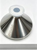 Trémie d'alimentation conique en acier inoxydable 304 sanitaire, à raccord Tri-Clamp, poli miroir, stérilisable, pour l'alimentation, les boissons et l'industrie pharmaceutique