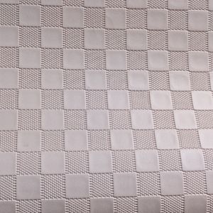 厚さ1.4mm チェッカーエンボス加工 合皮レザー | バッグ製作向け合成皮革 - Product Image 6