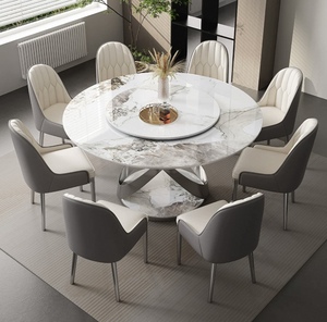 Hot bán hiện Đại Trung Quốc Vòng tròn xoay bàn ăn thiết kế cho nhà khách sạn căn hộ hoặc biệt thự sử dụng - Product Image 1