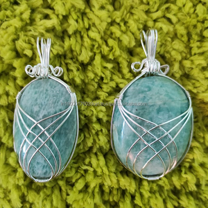 สร้อยจี้หินธรรมชาติห้อยคอหินธรรมชาติสำหรับรักษาต้นอเมทิสต์แห่งชีวิต - Product Image 5