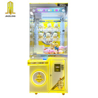 Machine à griffes commerciale personnalisée en gros avec accepteur de billets, grande machine à griffes à monnayeur, distributeur automatique