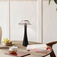 Lampe de table sans fil à taille étroite, rechargeable, LED, à intensité variable, pour hôtels et restaurants, vente en gros d'usine, commande en gros