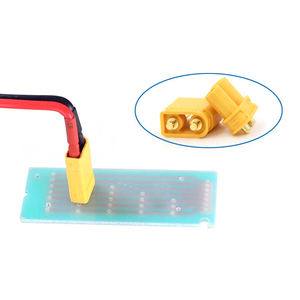 <span class=keywords><strong>Amaa</strong></span> XT30UPB macho y hembra amarillo PCB soldado verticalmente DroneConnector enchufe de modelo de avión de alta corriente - Product Image 4