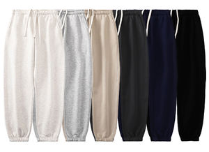 Vente en gros de pantalons de survêtement en coton pour hommes, impression personnalisée, gym, extérieur, jogging, tricot avec cordon de serrage, style décontracté, pour hommes - Product Image 2