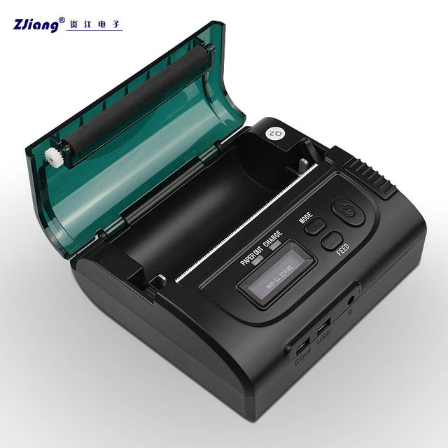 Hot Show 58mm 80mm 2-In-1 Mini Bluetooth USB Portable Receipt Barcode Label Printer POS8002 for Android IOS POS System