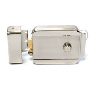 מנעול חשמלי לדלת מוסך, צילינדר יחיד, נירוסטה, 12V, עם תרסיס מכני - Product Image 2